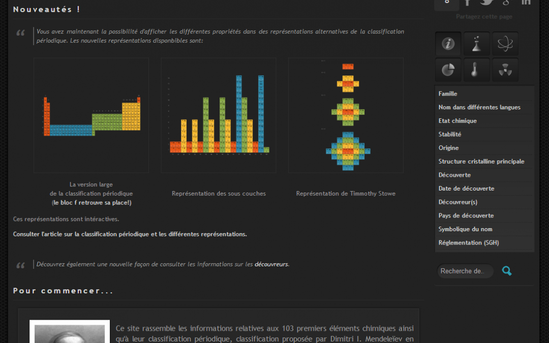 ELEMENTS CHIMIQUES