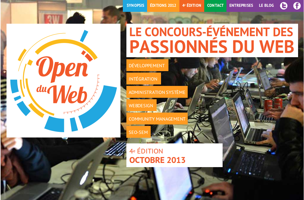 OPEN DU WEB